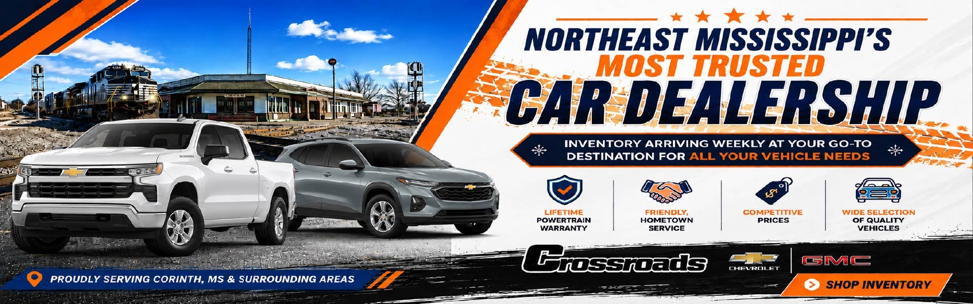 NORTHEAST MISSISSIPPI'S MOST TRUSTED CAR DEALERSHIP