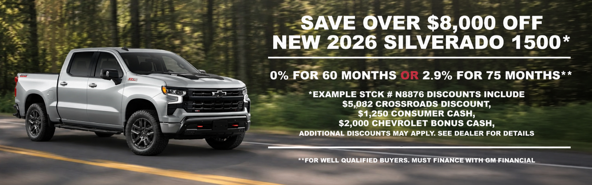 New 2026 Silverado 1500